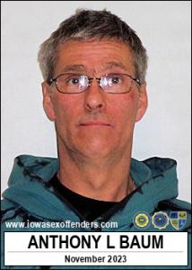 Anthony Leon Baum a registered Sex Offender of Iowa