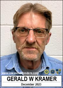 Gerald Wayne Kramer a registered  of Iowa