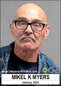 Mikel Kerry Myers a registered Sex Offender of Iowa