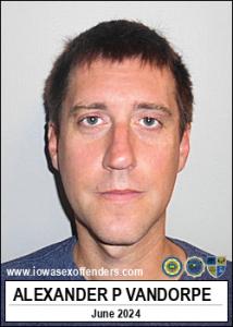 Alexander Paul Vandorpe a registered  of Iowa