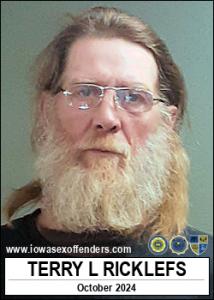 Terry Lee Ricklefs a registered Sex Offender of Iowa