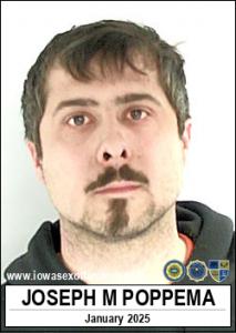 Joseph Matthew Poppema a registered Sex Offender of Iowa