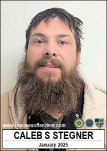 Caleb Sean Stegner a registered  of Iowa