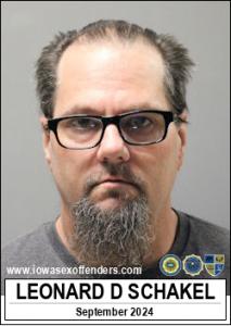 Leonard Dean Schakel a registered Sex Offender of Iowa