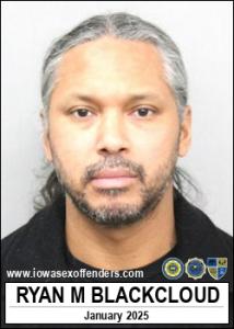 Ryan Michael Blackcloud a registered  of Iowa