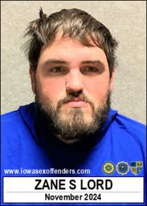 Zane Scott Lord a registered Sex Offender of Iowa