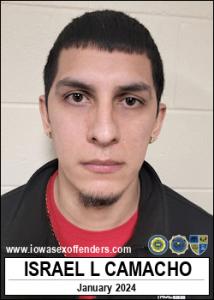 Israel Lee Camacho a registered  of Iowa