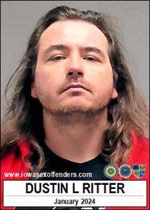 Dustin Lee Ritter a registered  of Iowa