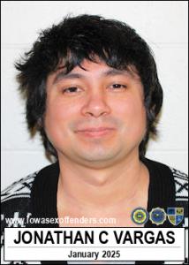 Jonathan Christian Vargas a registered  of Iowa