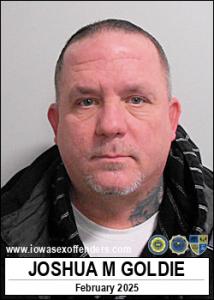 Joshua Michael Goldie a registered Sex Offender of Iowa