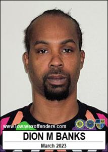 Dion Mario Banks a registered Sex Offender of Iowa
