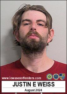 Justin Earl Weiss a registered  of Iowa