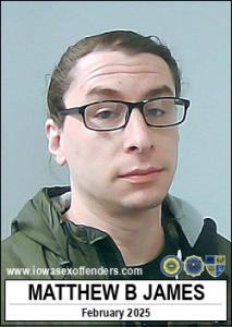 Matthew Brian James a registered Sex Offender of Iowa