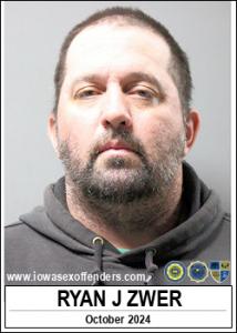 Ryan Joshua Zwer a registered Sex Offender of Iowa