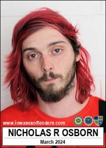 Nicholas Russell Osborn a registered  of Iowa