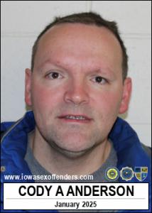 Cody Allan Anderson a registered Sex Offender of Iowa