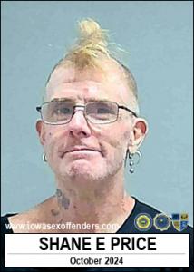 Shane Edward Price a registered Sex Offender of Iowa