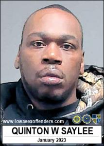 Quinton Wotoe Saylee a registered  of Iowa