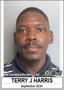 Terry Jr Harris a registered  of Iowa