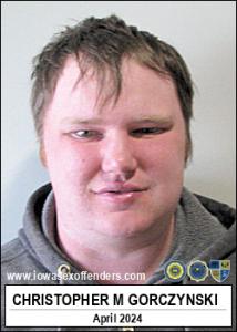 Christopher M Gorczynski a registered  of Iowa
