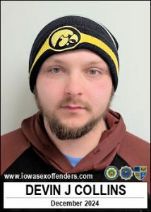 Devin Joseph Collins a registered Sex Offender of Iowa