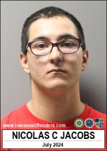 Nicolas Cole Jacobs a registered  of Iowa
