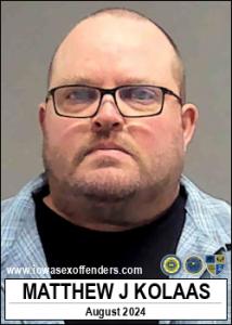 Matthew John Kolaas a registered  of Iowa
