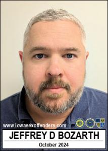 Jeffrey Daniel Bozarth a registered  of Iowa