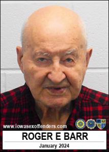 Roger Eugene Barr a registered  of Iowa