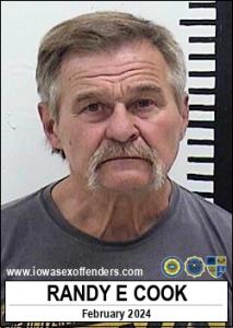 Randy Eugene Cook a registered  of Iowa