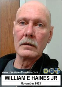 William Elmer Haines Jr a registered  of Iowa
