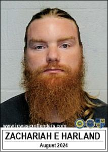 Zachariah Earl Harland a registered Sex Offender of Iowa