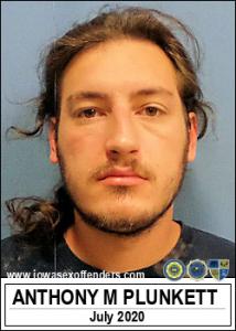 Anthony Michael Plunkett a registered Sex Offender of Iowa