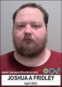 Joshua Andrew Fridley a registered  of Iowa