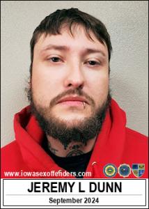 Jeremy Lee Dunn a registered  of Iowa