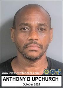 Anthony Dushon Upchurch a registered Sex Offender of Iowa