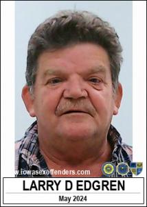 Larry Dale Edgren a registered  of Iowa