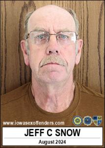 Jeff Carter Snow a registered Sex Offender of Iowa