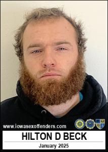 Hilton Dean Beck a registered Sex Offender of Iowa
