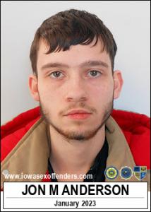 Jon Michael Anderson a registered  of Iowa