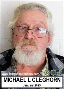 Michael Lee Cleghorn a registered Sex Offender of Iowa