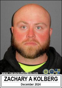 Zachary Allen Kolberg a registered Sex Offender of Iowa