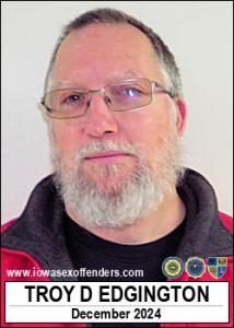 Troy Donald Edgington a registered  of Iowa