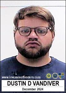 Dustin Duane Vandiver a registered Sex Offender of Iowa