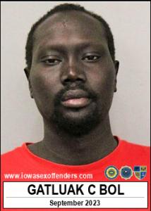 Gatluak Chuol Bol a registered  of Iowa