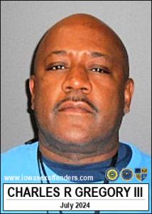 Charles Robert Gregory III a registered  of Iowa