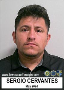 Sergio Cervantes a registered  of Iowa