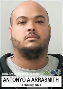 Antonyo Ari Arrasmith a registered  of Iowa