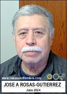 Jose Angel Rosas-gutierrez a registered  of Iowa
