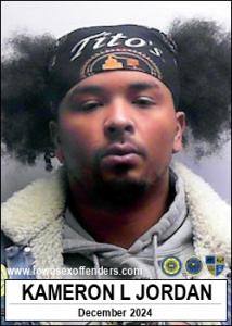 Kameron Leighn Jordan a registered Sex Offender of Iowa